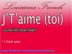 a pink background with the words j'aime toi and i love you