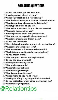 Flirty Questions, Conversation Starters For Couples, Intimate Questions, Dare Questions, Romantic Date Night Ideas