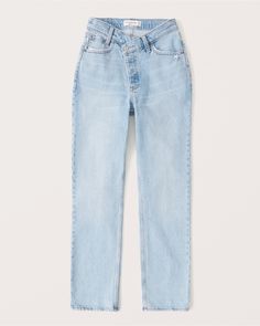 Abercrombie Jeans, Dad Jeans, Abercrombie And Fitch Jeans, Relaxed Jeans, High Rise Mom Jeans, Abercrombie Kids, Sportswear Women, Washed Jeans, High Rise Jeans