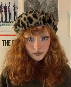 Animal Inspired Makeup, Ginger Hair Aesthetic, Unique Makeup, Hair Aesthetic, Inspired Makeup, What To Draw, Ginger Hair, Creative Makeup