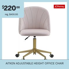 an office chair with the price $ 20 00