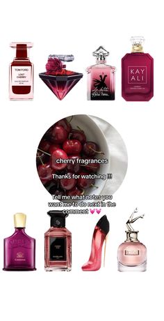 #fruityperfume #gourmandfragrance #perfumetiktok #perfume #perfumetok ... | TikTok Pomegranate Perfume, Classy Perfume, Pretty Perfume Bottles, Fragrances Perfume Woman, Perfume Collection Fragrance, Skin Care Tutorial, Moisturizing Body Lotion, Perfume Making, Perfume Scents