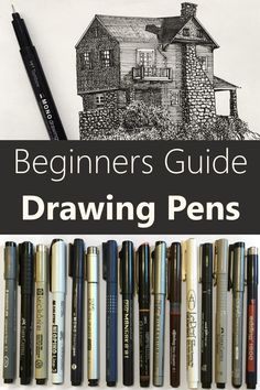 the beginner's guide to drawing pens