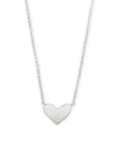 An iconic symbol with just a hint of asymmetry, the Ari Heart Pendant Necklace in Sterling Silver is the definition of modern classic style, designed to be worn with everything. Modern Classic Style, Necklace Extender, Heart Pendant Gold, Gold Heart Necklace, Silver Engraving, White Necklace, Engraved Jewelry, Sterling Silver Necklace Pendants, Engraved Items