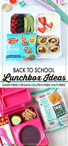 back to school lunchbox ideas for kids that are easy and fun, perfect for the little ones in your life