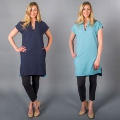 Betabrand Nwt Reversible Travel Tunic Dress In Navy/Aqua Size Medium. New With Tags. Survive Transcontinental Flights Or Dazzle At Happy Hour In The Ultra-Comfy, Wrinkle-Resistant Reversible Travel Tunic. Whether You Wear It As Part Of The Entire Travel Dress Suit Or Mix And Max The Pieces, You'll Transition Effortlessly In And Out Of Any Environment With Style. Best Of All, The Dress Is Reversible: Teal On One Side, Aqua On The Other! Effortlessly Reversible: Navy On One Side, Aqua On The Other Dresses For Travel, Preppy Capsule Wardrobe, Silk Cowl Neck Dress, Green Tunic Dress, Convertible Clothing, Long Sleeve Jersey Dress, Sack Dress, Travel Clothes, Travel Dress