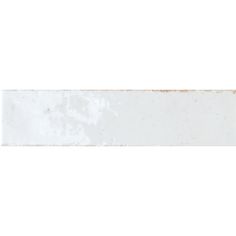 an old white tile border with rusted edges on a white background, it looks like there is something left in the kitchen