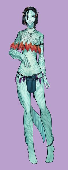 a drawing of a woman in zombie costume