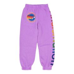 AVIATOR NATION NEON SWEATPANTS (PREORDER) - AVIATOR NATION KIDS Aviator Nation Sweatpants, Rainbow Logo, Preppy Clothes, Neon Purple, Boys Romper, Pajama Top, Preppy Outfits