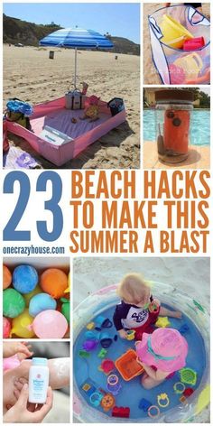 beach hacks to make this summer a blast for the kiddie in your life