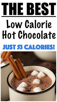 the best low calorie hot chocolate just 3 calories and you can make it at home