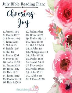 the daily bible reading plan with pink flowers