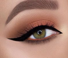 Natural Fall Eyeshadow Looks, Autumn Makeup Looks Fall Step By Step, Machiaj Smokey Eyes, Orange Eye Makeup, Party Makeup Looks, Brown Smokey, Eye Makeup Steps, Inspired Makeup, Makeup Guide