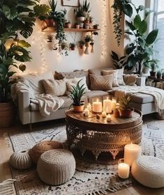 15 Best Boho Scandinavian Living Room Ideas - Home Deviser Living Room Corner Space Ideas, Cozy Budget Living Room, Small Rental Home Decorating, Nature Tone Living Room, Boho Sunroom Decor, Cozy Living Room On A Budget, Flower Apartment Decor, Bohemian Corner Decor, Funky Decor Ideas