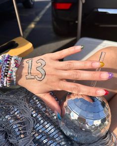 Taylor swift eras glitter french tips Eras Tour Nails Ideas French Tip, Taylor Swift Eras Nails French Tip, Eras Tour Nails French Tips, Taylor Swift Nails Inspired Eras Tour French Tip, Taylor Swift Eras Your Nails, Eras Nails Taylor Swift, Taylor Swift Eras Nails, The Eras Tour Nails Including Ttpd, Taylor Swift Nails