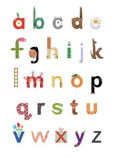 the alphabet is made up of letters and numbers