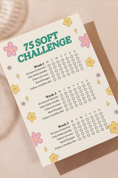 cute pink yellow floral 75 soft challenge planner 31 Soft Challenge, Soft 75 Challenge Tracker, 75 Challenge Soft, 75 Soft Challenge Tracker Free Download, 75 Soft Aesthetic, 75 Days Soft Challenge, Soft 75 Challenge, 75 Soft Challenge Tracker Free, 75 Day Soft Challenge