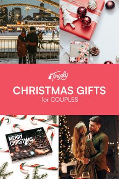 christmas gifts for couples with text overlay