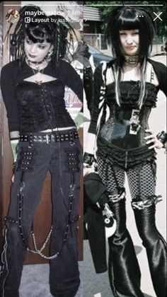 Mall Goth Fits, Real Mall Goth, Mall Goth Dti, Mall Goth Fashion, Mall Goth Magazine, 2000s Punk, 90s Mall Goth Magazine, Epic Clothes, Extreme Fashion