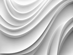 an abstract white background with wavy lines