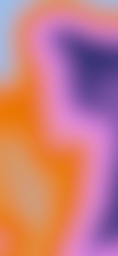 an orange and purple blurry background