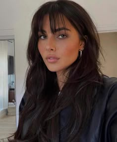 Wispy Bangs, Penteado Cabelo Curto, Hair With Bangs, Haircuts For Long Hair, Hair Inspiration Color