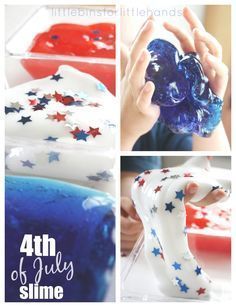 4th of july slime activities for kids to do with the fourth of july slime