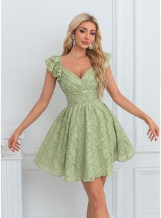 JJ's House Bow Chiffon V-Neck Spring Summer A-line XL XXL S M L Back Zip Bow/Tie Back Coquette Skater Dresses Corset Beautiful Back Beach Sweet & Flow Sexy Celadon Special Offer Mini Green Sleeveless Homecoming Dress. #JJ's House #Bow #Chiffon #VNeck #Spring #Summer #Aline #XL #XXL #S #M #L #BackZip #BowTieBack #Coquette #SkaterDresses #Corset #BeautifulBack #Beach #Sweet&Flow #Sexy #Celadon #SpecialOffer #Mini #Green #Sleeveless #HomecomingDress Sage Green Hoco Dresses, Junior Ring Ceremony Dresses, Light Green Homecoming Dress, College Grad Dresses Short, Princess And The Frog Homecoming Dress, Light Green Midi Dress, Light Green Hoco Dresses, Bar Mitzvah Dresses Guest Teen, Hoco Dress With Bow