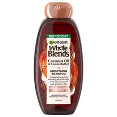 Control Frizzy Hair, Garnier Whole Blends, Whole Blends, Tropical Fragrance, Coconut Oil Skin Care, Butter Extract, Shampoo And Conditioner Set, Thickening Shampoo, Coconut Oil For Skin