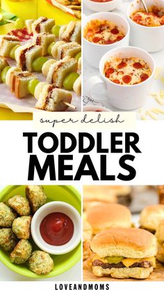 toddler meals Toddler Meals For Picky Eaters, Toddler Meals Picky, Dinners For 2, Meals For Picky Eaters, Easy Toddler Lunches, Picky Eaters Dinner, Picky Eaters Recipes, Toddler Dinner Recipes, Toddler Friendly Meals