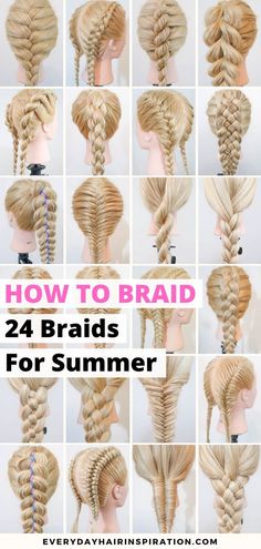 Easy Braids For Beginners, How To Braid, Girl Hair Dos, Hair Charms, Cool Braid Hairstyles, Cool Braids, Easy Braids