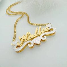 Two Tone Necklace - Silviax Personalized Necklaces – silviax Photo And Video