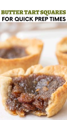 Indulge in the sweet richness of traditional Canadian butter tarts. Perfect for dessert after a hearty dinner. #CanadianDesserts #ButterTarts #SweetTreats