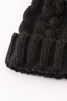 Stay cozy and chic with our Black Pompom Cable Beanie! Made with a cable knit design and adorned with a cute pompom, this beanie is perfect for adding a touch of fun to any winter outfit. Keep your head warm and still stand out from the crowd - because who says winter fashion has to be boring?! 100%Acrylic Baby: 16.5*17cm Kids: 18*18cm Adult: 21.5*21cm HAT-022 Sequin Crafts, Plaid And Leopard, French Knot, Still Standing, Sequins Embroidery, Loungewear Sets, Swimwear Girls, Sports Theme, Stay Cozy