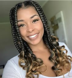 Latest Hair Braids Knotless, 2 Cornrows Braids For Black Women, Cornrow Crochet Hairstyles, Big Braids Hairstyles, Coi Leray Braids, Short Box Braids Hairstyles, Hairstyles For Natural Hair, Big Box Braids, Big Box Braids Hairstyles