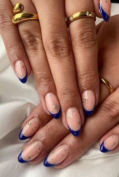 35 Beautiful French Tip Nails Designs-nails design summer | nails design 2022 | nails design ideas | lilac nails design | nails design | nails design for men | nails designs | nails design with rhinestones | coral nails with design | yellow nails design Manicure, Nail Designs, Nail Polish, Nail Art, Nails, Pink, Gold, Blue, Art