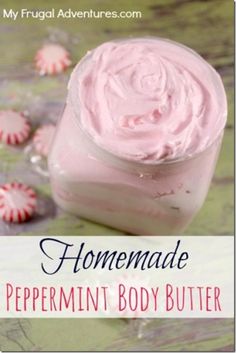 homemade peppermint body butter recipe