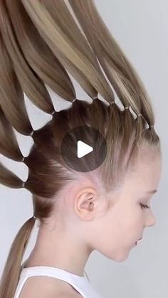 Hair Styles For Elementary School, Sweethearts Hairstyles, Halloween Girl Hairstyles, Swim Hairstyles For Kids, Hair Styles Kids Easy, Christmas Hair Styles For Kids, Cute Kids Hairstyles Easy, Simple Cute Hairstyles For Kids, Braided Ponytail Hairstyles For Kids