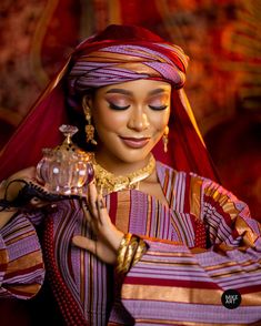 Channel Effortless Beauty as a Northern Bride With This Inspo Benin Bride, Hausa Bride, Black Bridal Makeup, Hausa Wedding, Native Wears, Traditional Wedding Attire, Shot Ideas, Wedding Henna