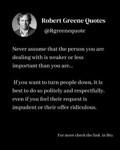 robert greene quote about being an important person