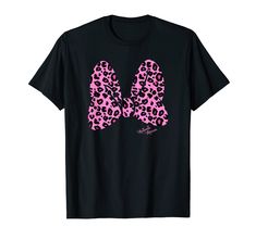 PRICES MAY VARY. Officially Licensed Disney Minnie Mouse Apparel for Men - Women - Boys and Girls; Minnie Mouse T-Shirts; Classic T-Shirts; Girly T-Shirts; Sassy T-Shirts; Confident T-Shirts; Cute T-Shirts; Pretty T-Shirts; Bow T-Shirts; Accessories T-Shirts; 22DNMI00536A-001 Lightweight, Classic fit, Double-needle sleeve and bottom hem Minnie Mouse Outfits, Pink Animal Print, T Shirts Cute, Minnie Mouse Pink, Pink Animals, Cute T Shirts, Cute Tshirts, Branded T Shirts, Top Fashion Brands