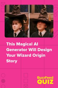 the wizard's hat is shown in two different pictures