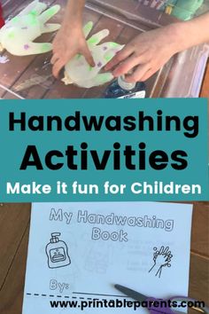 hands washing activities to make it fun for children