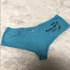 Boyshort Turquoise Underwear And So Cute! New Without Tags- Never Ever Worn - Only Washed In Order To Get Ready To Sell. Such An Adorable Thing For Cat Lovers! Hippie Aesthetic, Glam Outfit, Summer Festival, Boy Shorts, Streetwear Outfit, Teenage Fashion Outfits, Character Outfits, Halloween Outfits, Fashion Killa