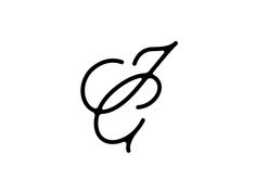 a black and white drawing of the letter g