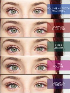 Find your perfect match with Revlon's new easy to follow mascara portfoliowhether you need lengthvolumedefinitionor a combination for your lashes Makeup Monolid, Mascara Best, Mascara Guide, Revlon Mascara, Length Mascara, Diy Mascara, Mascara Review