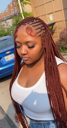 Knotless Braids Hairstyles Designs, Versatile Knotless Braids With Cornrows, Flip Over Fulani Braids + Boho Curls, Versital Fulani Braids, Shade Braids, Braided Hairstyles For Black Women 2023, Geometric Braids, Funali Braids With Knotless, 2023 Braids For Black Women