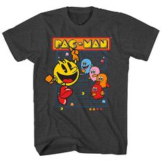 PRICES MAY VARY. ✔ PACMAN: We all remember playing Pac-Man running and trapping the bad guys to destroy them. Today you can represent the world's longest running video game with a Pacman shirt in classic style. ✔ HOW FAST CAN YOU ROLL: Stop the bad guys and foil any plans of world domination with a Pac Man T-shirt. Whether it be on Playstation, DS, Switch, GameCube, Dreamcast or Sega Genesis, we all know who is the world's fastest roller. ✔ OFFICIALLY LICENSED: Officially licensed apparel and hi Running Video, Dare Shirt, Video Game Shirt, 80s Tees, The Bad Guys, Video Game T Shirts, Bad Guys, Gaming Shirt, Pac Man