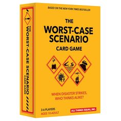 the worst - case scenario card game is on sale for $ 3 99