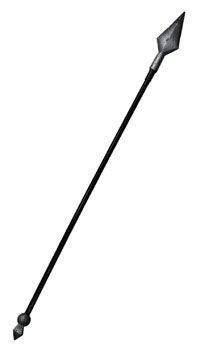 an arrow shaped metal object on a white background